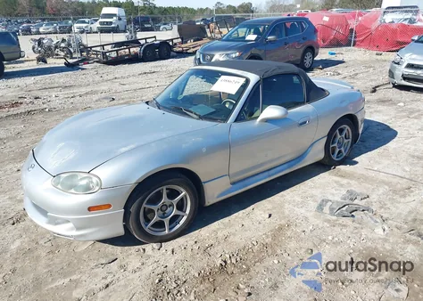 2001 Mazda Mx-5 Miata Ls/Special Edition из США, поврежденный, VIN JM1NB353310217208